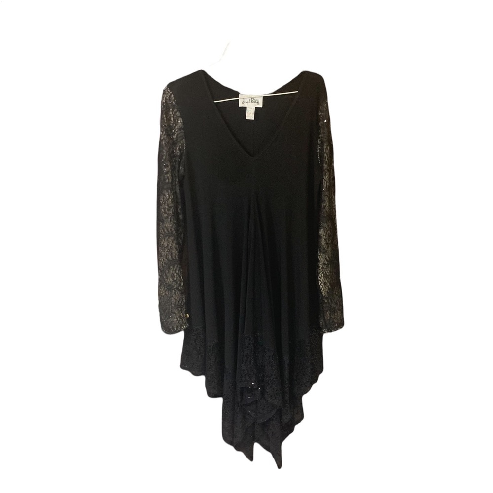 Joseph Ribkoff Elegant Black Lace Dress size 10